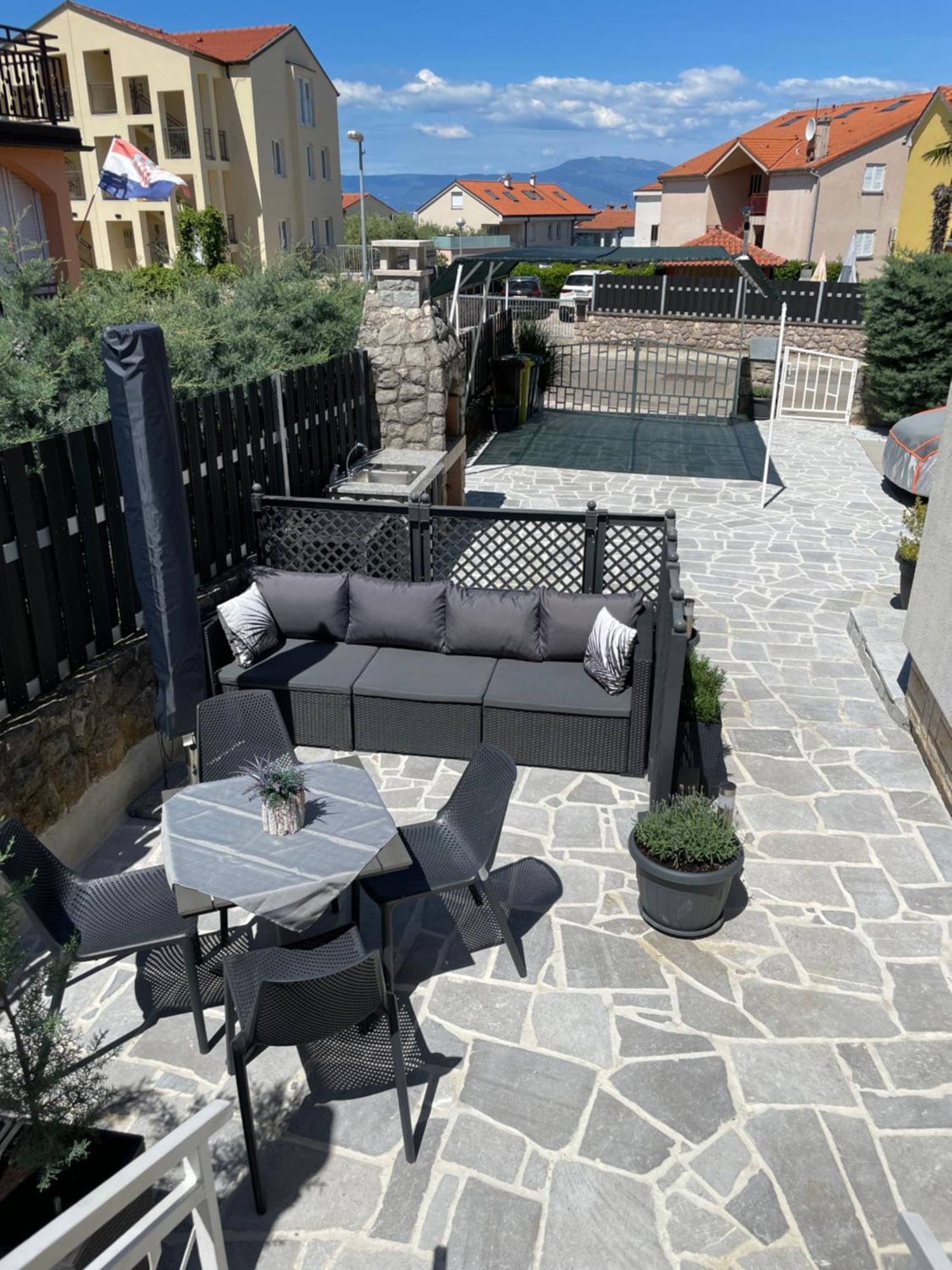 Casa Estancia Apartment Njivice Kültér fotó
